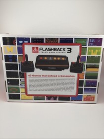 Atari Flashback 3 Classic Game Console 60 Built In Games New Open Box 2007 Retro