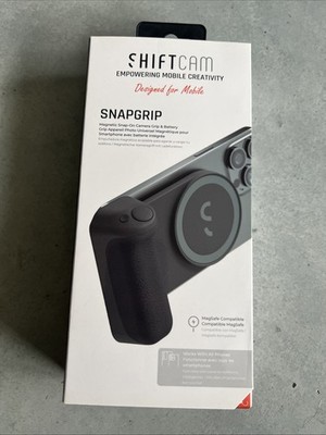 Shiftcam Snapgrip - Magnetischer Snap-On Handy-Kamera Griff
