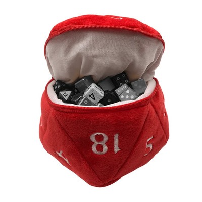 Plüsch Würfel Tasche, Dice Bag Rot, D&D RPG, Ultra Pro, Neu & OVP