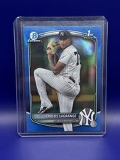 2025 Bowman Chrome Carlos Lagrange True Blue ...