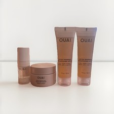 Lot of 4 Ouai Hair Care Set: Hair Oil, Detox Shampoo  Hair Masque, Travel Size