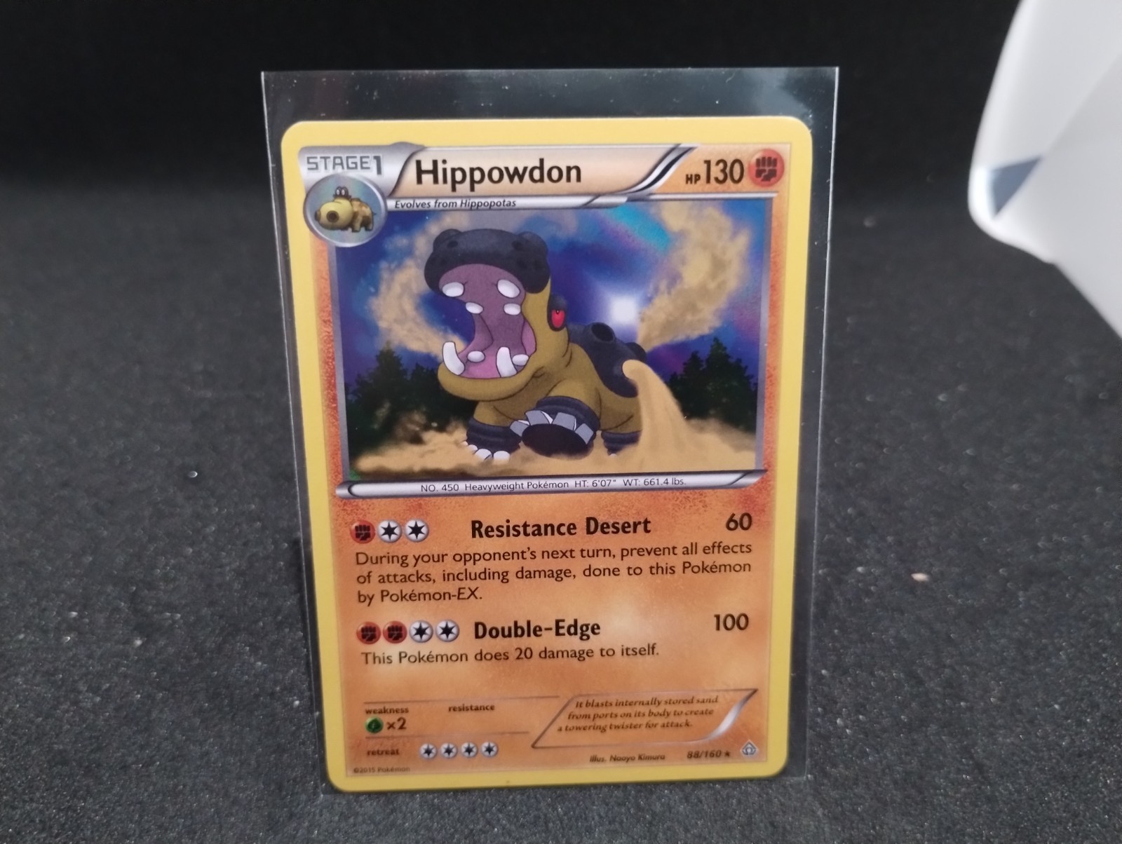 Hippowdon  88/160 XY Primal Clash Holo Pokemon NM