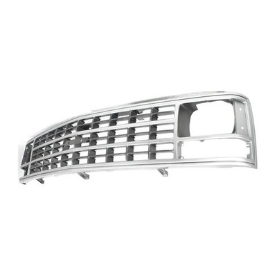1989 Chevrolet K1500 Grille Assembly, Gray, For Models With Sealed Beam ...