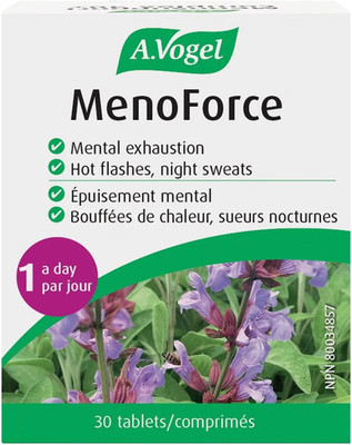 A.Vogel Menoforce Sage Tablets - Hot Flashes & Night Sweats - 30 Tablets