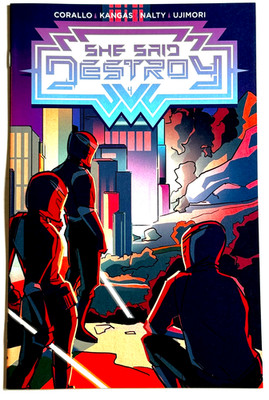 SHE SAID DESTROY #4 CVR A LIANA KANGA 1ST PRINT 2019 VAULT COMICS NM