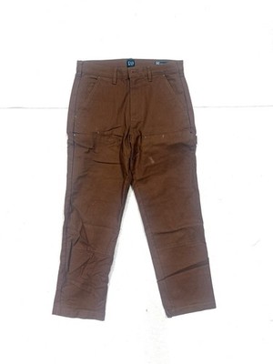 Gap Double Knee Carpenter Workwear Painter Straight Pants Brown Clay Brown 30x30