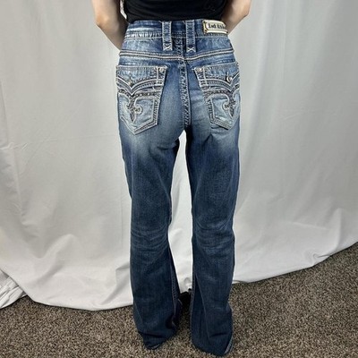 RockRevival Women's Blue and Navy Jeans