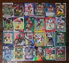 NFL San Francisco 49ers Prizm Color Parallel 24 Card Lot Collection No Commons