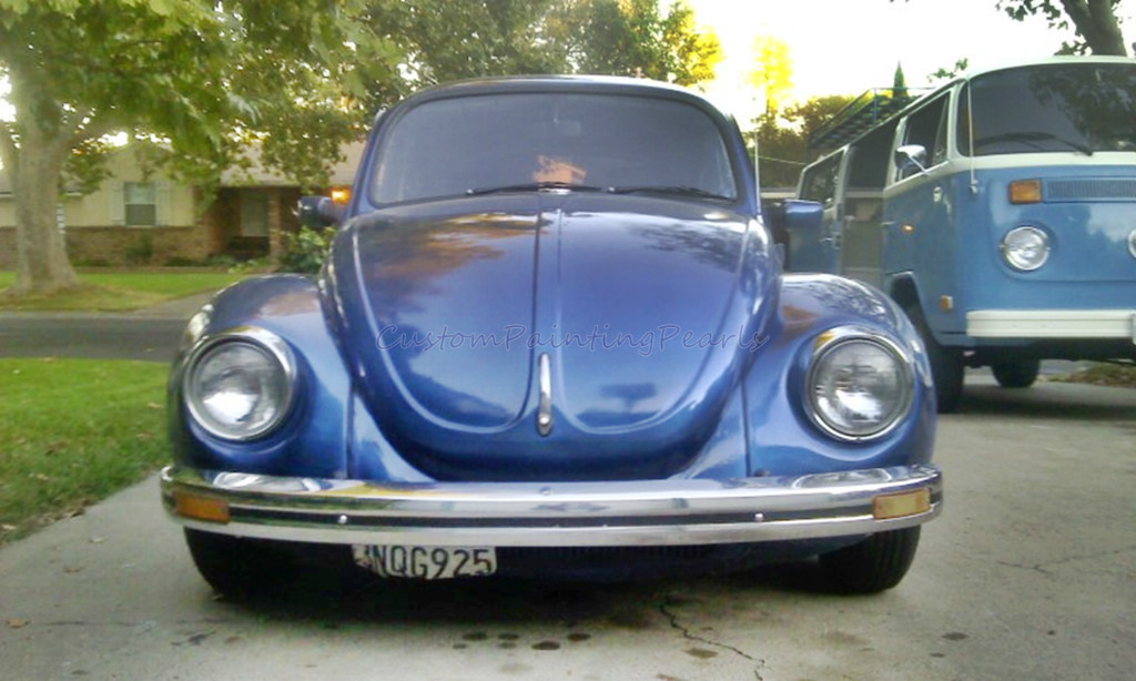 25g Candy Pure Sparkling Blue pearl airbrush HOK House of Kolor paint HVLP gun eBay