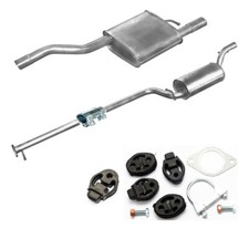 Komplette Auspuff + Anbausatz für Ford Focus I  1.8i -16V 1796ccm 115PS 85kW