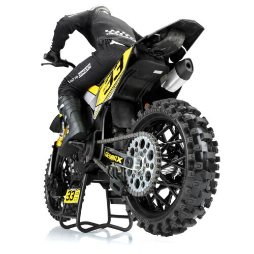 NEW Pro-Line PRO1023010 1/4 Dunlop MX33 Rear Tire w/ Black Wheel (1) for Promoto - Picture 4 of 5