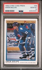 ! 1990 O-PEE-CHEE PREMIER 86 OWEN NOLAN PSA 10