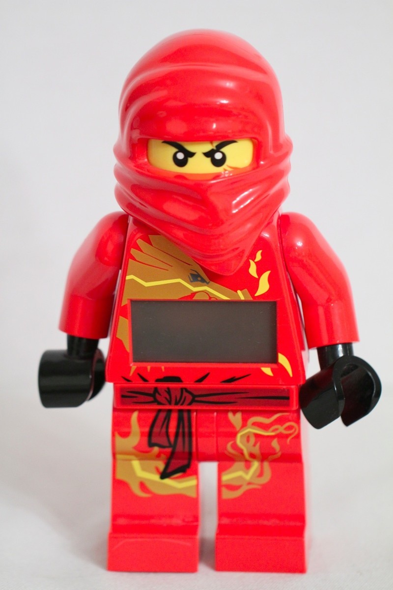 レゴ　ニンジャゴー　Ninjago　目覚まし時計　ラスベガス購入 Lego Ninja Ninjago Red Alarm Digital Alarm Clock | eBay