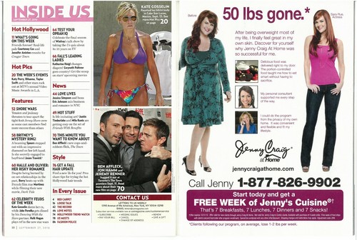US WEEKLY MAGAZINE SEPTEMBER 27, 2010 ~ JERSEY SHORE, BRITNEY SPEARS, PLUS MORE! - Picture 3 of 12