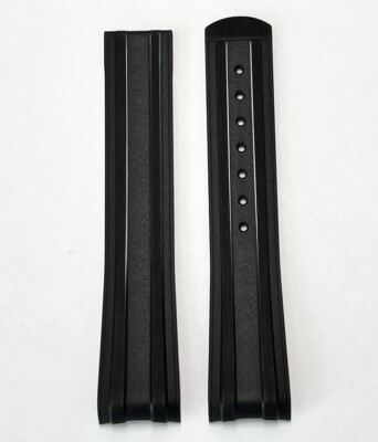 OMEGA Rubber Strap & Deployant Buckle Only Cvz015752 for 42mm