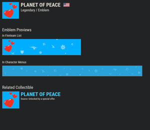 Destiny 2 Planet Of Peace Emblem Code Nstant Delivery Code In Hand Ebay