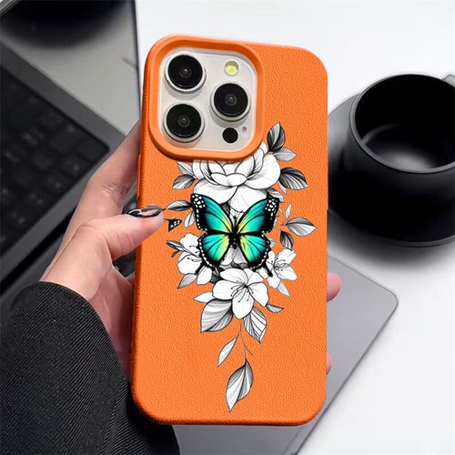 Butterfly For iPhone 16e 15 Pro Max 14 13 12 11 ShockProof TPU Soft Case Cover - Picture 9 of 19