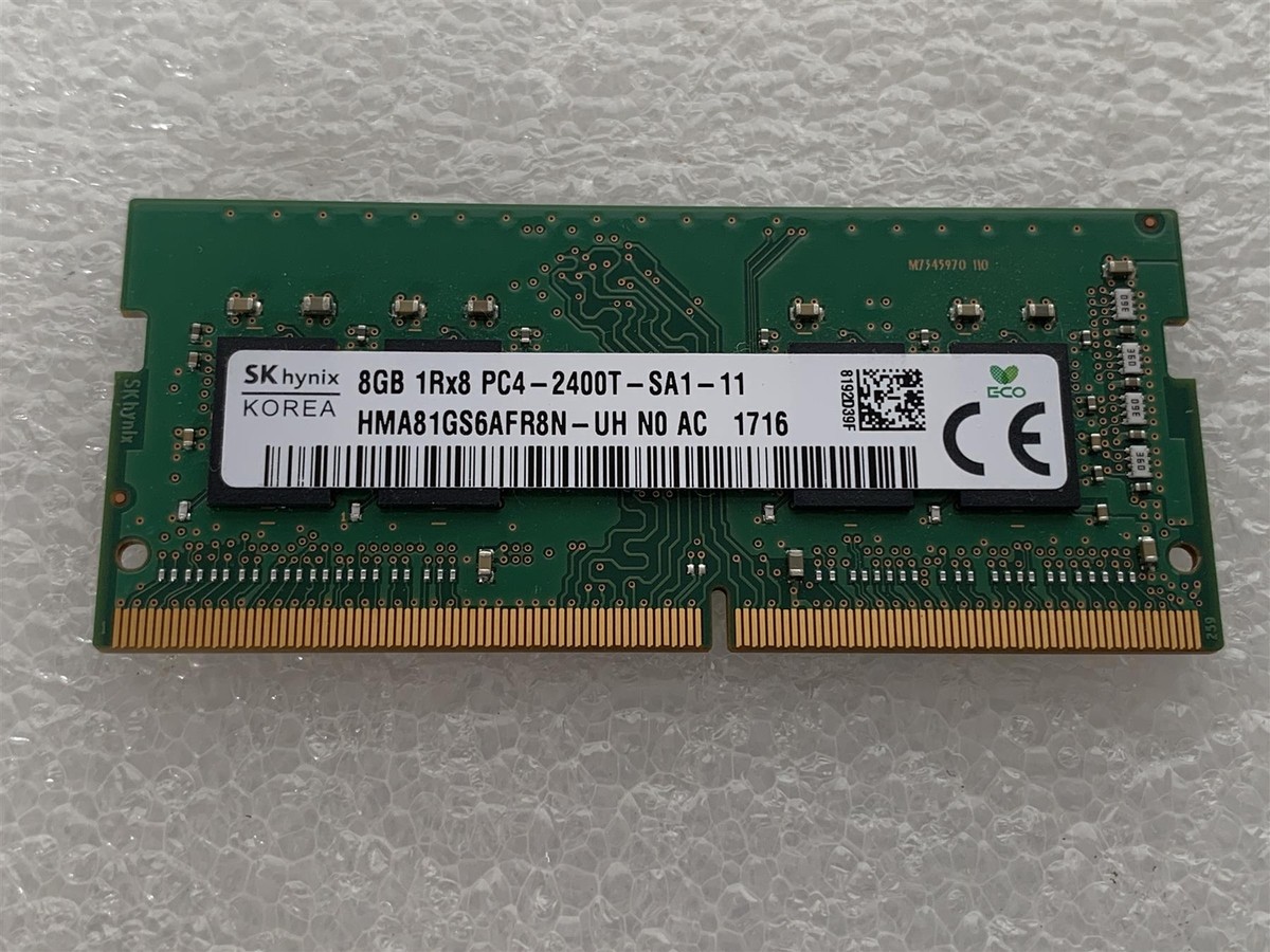 Memorias Notebook DDR 8GB 1Rx8 PC4 -2400T -SA1-11 CHINA HMA81GS6AFR8N - UH NO AC 1846C - Memória RAM - Alphaville Centro Industrial e Empresarial/Alphaville., Barueri 1488561397 | OLX