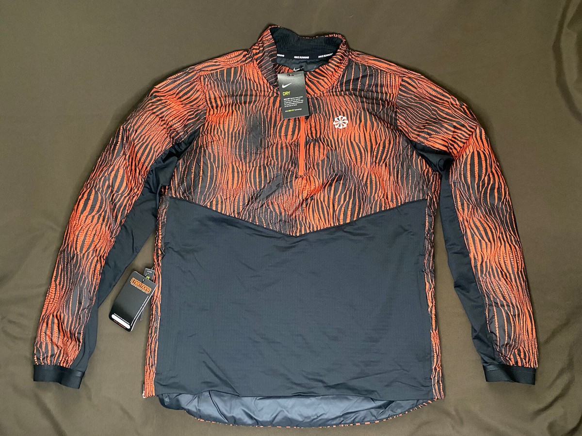 nike reflective half zip