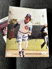 Bill Buckner signed 8 X10 Photo JSA Authentication COA Chicago Cubs
