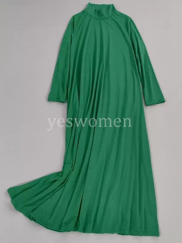 Men Cotton Blend Tuttleneck Long Nightgown Nightshirts for Sleeping Night Shirts - Picture 18 of 20