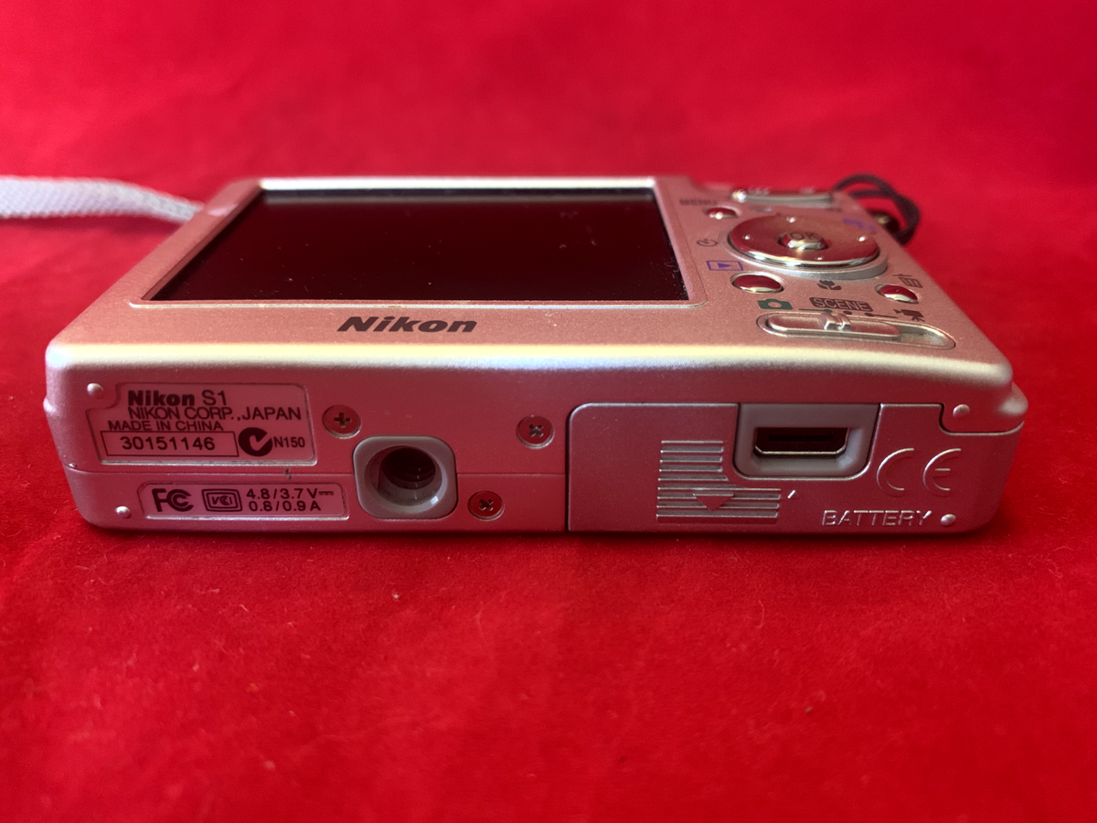 Nikon COOLPIX S1 動作確認済み 完動品】Nikon Coolpix S1 デジタルカメラ 動作確認済み - メルカリ