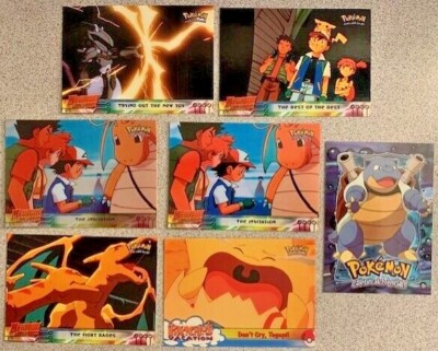 pokemon the first movie trading cards Topps Booster Box & Insert ONLY no cards Limited stock available From 1999, Pokemon the First