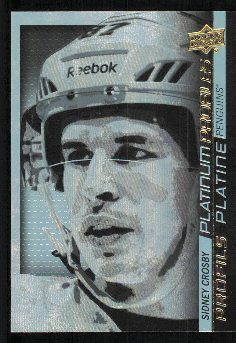 2015-16 Upper Deck Tim Hortons Platinum Profiles #SS12 Sidney Crosby