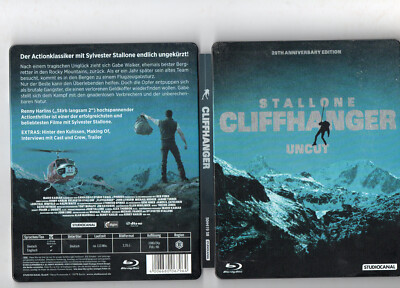 Cliffhanger - 20th Anniversary Edition - Uncut - Steelbook - Blu-Ray