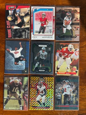 Huge Tampa Bay Buccaneers (36) Card Lot #2 RC Parallel Insert See Description