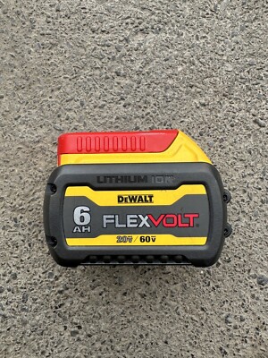 DEWALT DCB606 20V/60V MAX FLEX-VOLT 6ah  Lithium-Ion Battery (From Kit) 2022