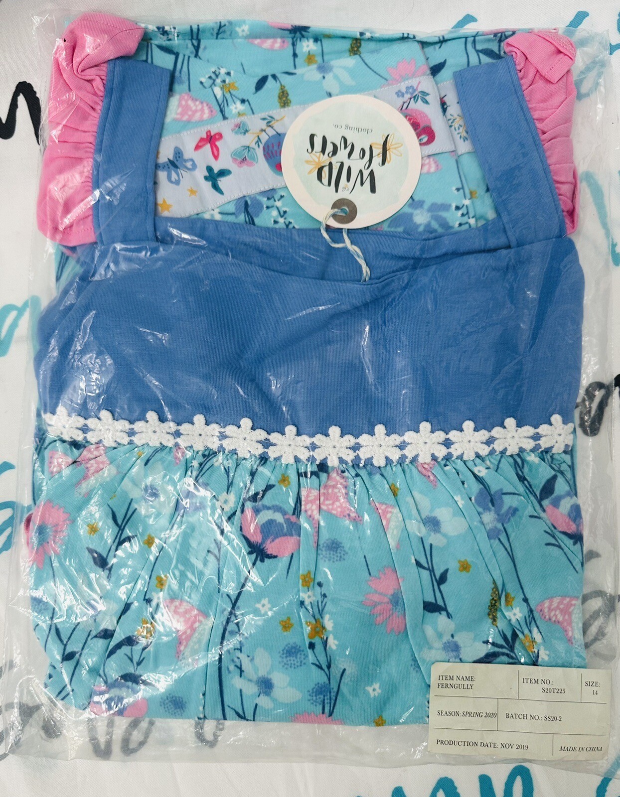 Girls Wildflowers clothing La La Land Ferngully Top size 14 NWT eBay