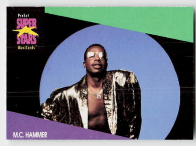 1991 Pro Set SuperStars MusiCards #126 M.C. Hammer