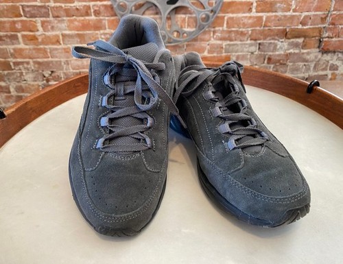 Ryka Grey Suede Catalyst Lace up Walking Hiking Sneaker Shoe 9.5W Sale - Picture 2 of 3