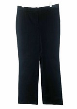 Lands End Womens Lighthouse Chino Trouser Pants Mid Rise Navy Blue You Pick