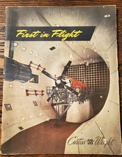 First in Flight - Curtiss-Wright - 1949 - 20th, 30th, 40th Anniversary pamphlet