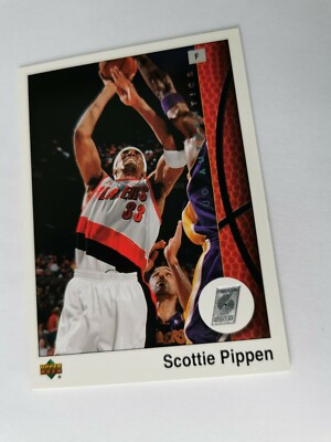 SCOTTIE PIPPEN 2002 Upper Deck UD Authentics #69 PORTLAND TRAILBLAZERS