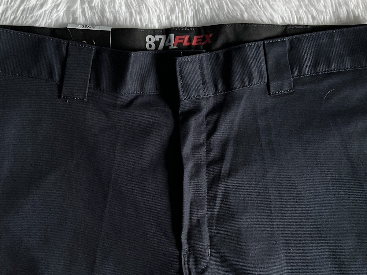 Dickies 874 USA製　38 32 Dickies 874 Original Fit Navy Blue Work Pants Size 38 X 32