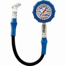 Quickcar 56-061 Tire Pressure Gauge Liquid Filled 0-60 Psi 2.5