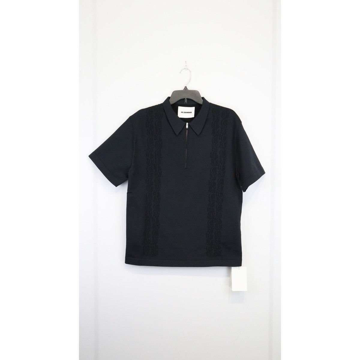 Jil Sander Angel Yarn + Whirl 18 T-Shirt in Black BNWT 50 | eBay