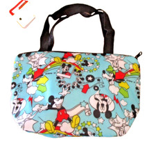 Disney Mickey Tote  Cooler Lunch bag about 15cm 16cm For Bento Lunch Box