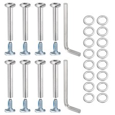 8 Pcs Skate Wheel Socket Screws 1.57 x 0.24" Shaft Hex Socket Screws