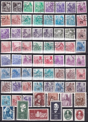 East German stamps. - Picture 8 of 12