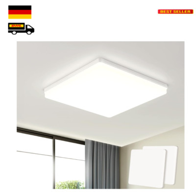 EASY EAGLE LED Lampen für Living Room, Bedroom und Küche - 48 W, IP44, 4000 K