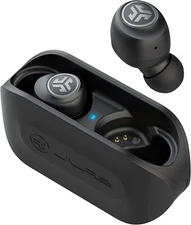 JLab/Go Air/True Wireless Bluetooth Earbuds + Charging Case/Black/Dual Connect