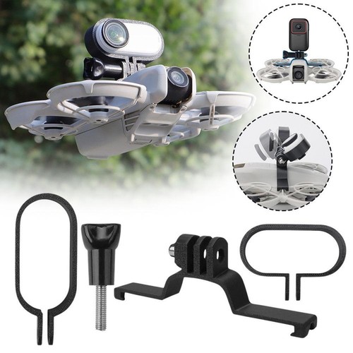 Drone Expansion Mount Action Camera Holder Adapter for DJI NEO/Insta360 GO AUN