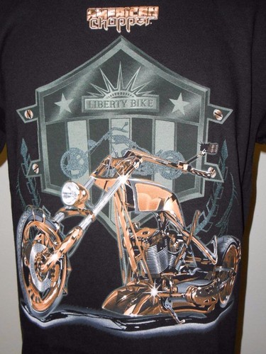 NEU American Chopper Liberty Bike Grafik T-Shirt Jugend M Medium Größe 10/12 Shirt - Bild 3 von 5