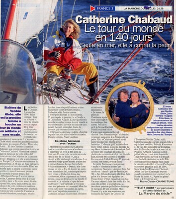 Clipping Presseschnitt 1997 Catherine Chabaud (1 Seite1/3)