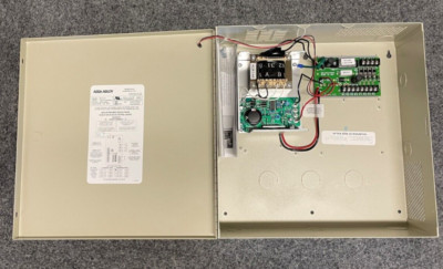  Securitron BPS-24-2 BPS Linear Power Supply in Cabinet, 12 or 24VDC, Amp