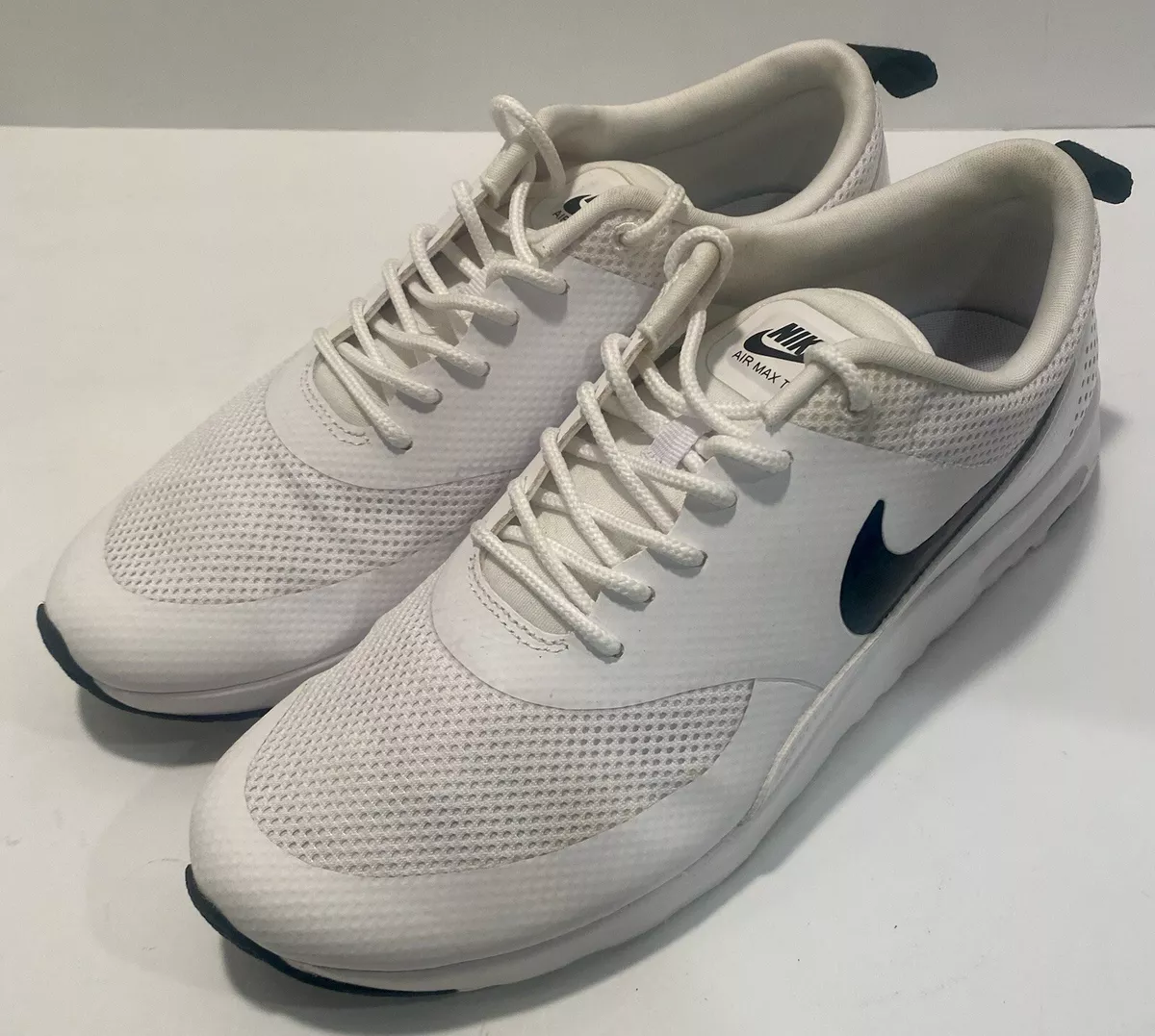 NIKE Air Max Thea Triple White Shoes Sneakers 599409 103 Womens